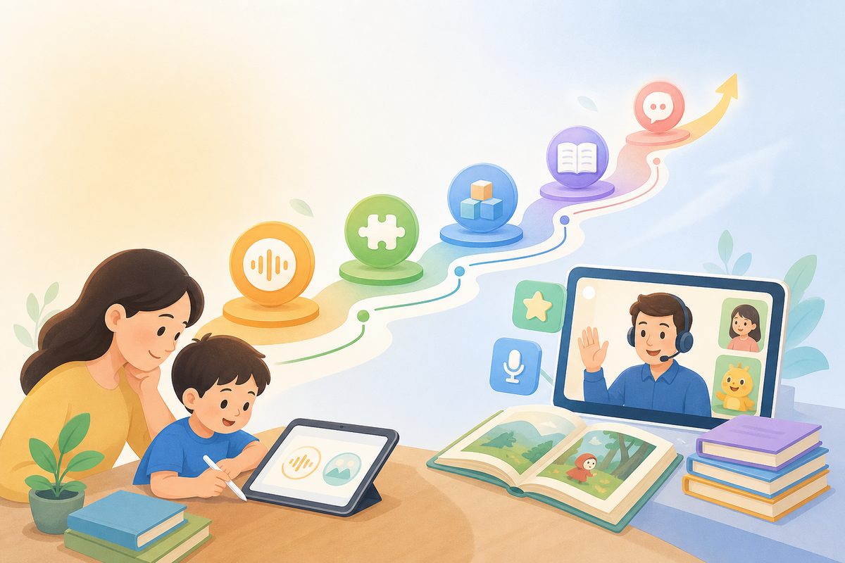 自然拼读学习顺序从字母音到句子拼读路线图