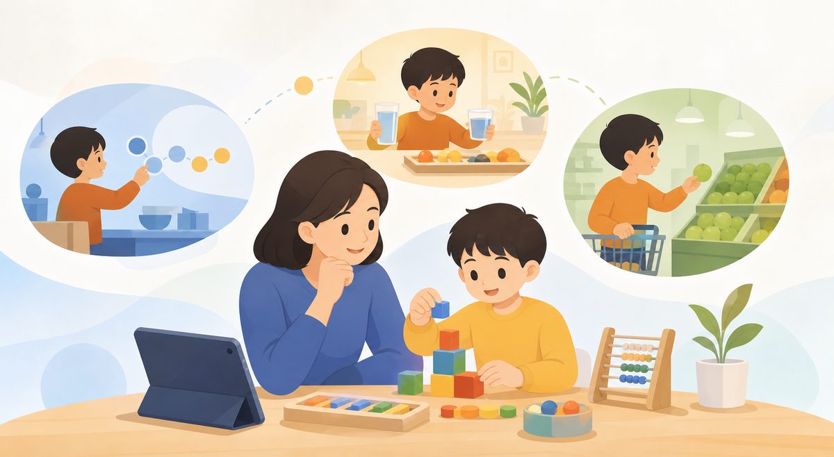 数感怎么培养的家庭数学启蒙三步路径