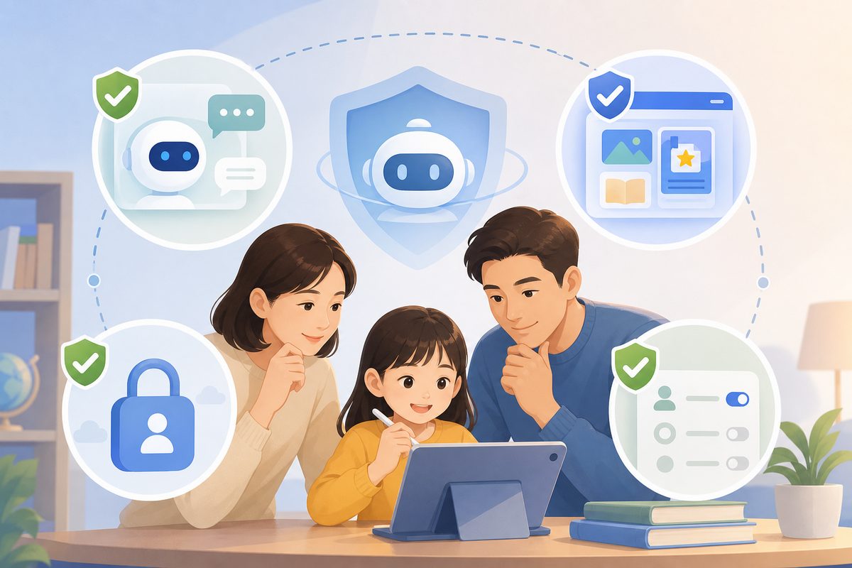 儿童用AI学习安全吗四项检查流程:答案、内容、隐私和权限