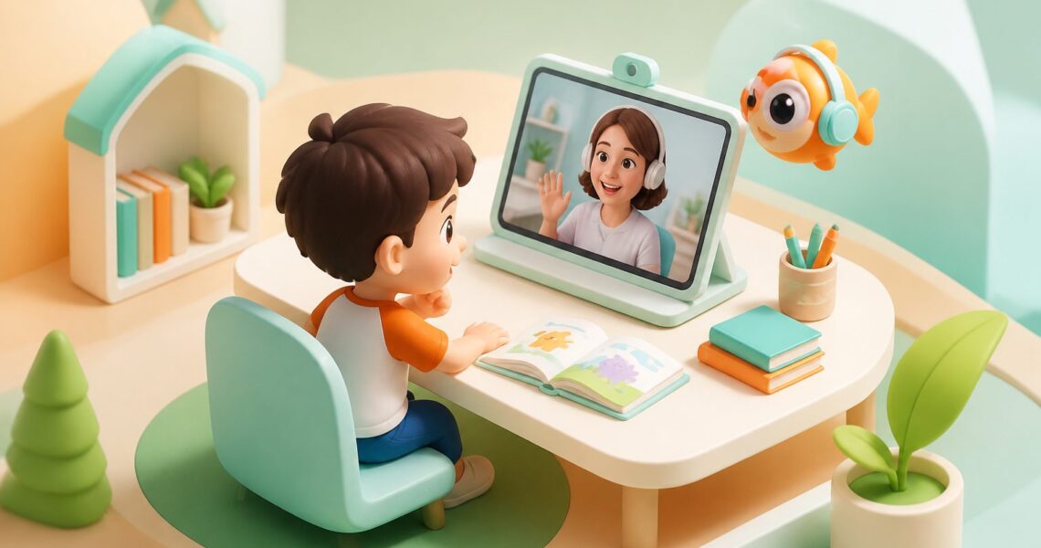 真人外教一对一更适合什么孩子?按3-12岁、启蒙和口语目标判断
