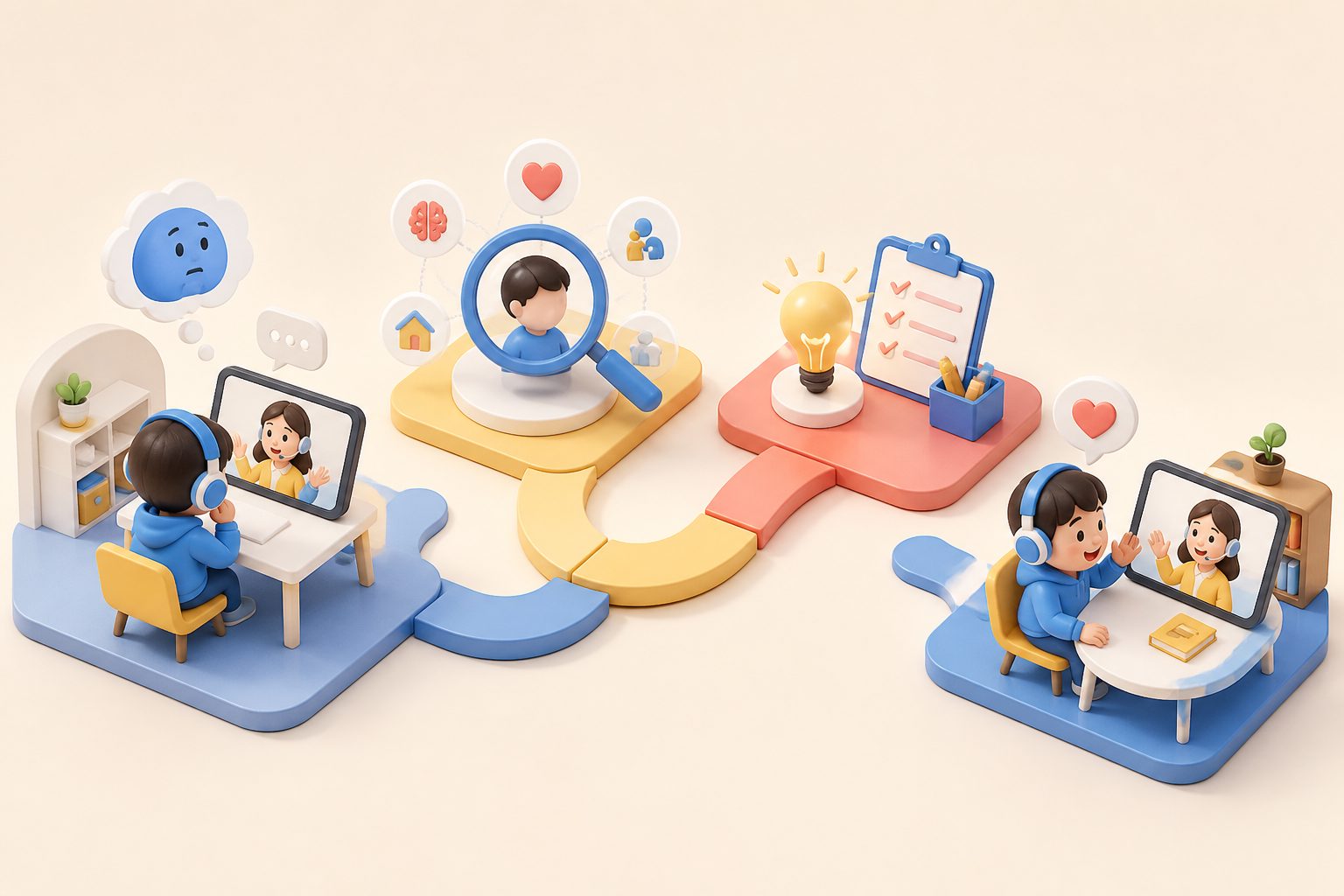 孩子上外教课沉默怎么办：课堂沉默定位图