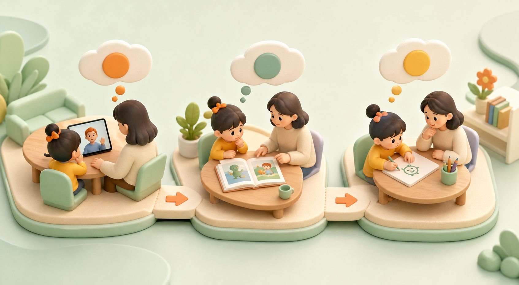 孩子外教课沉默时的课后复盘三句话