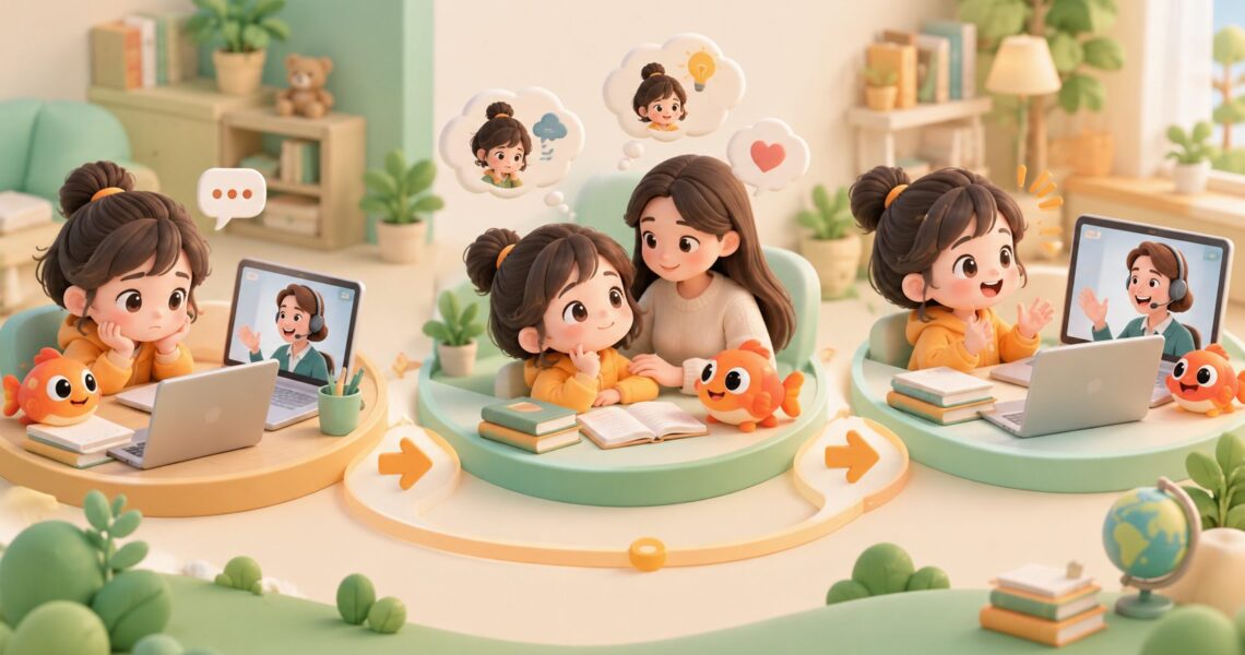 上外教课一声不吭怎么办？先找原因再用三步破冰