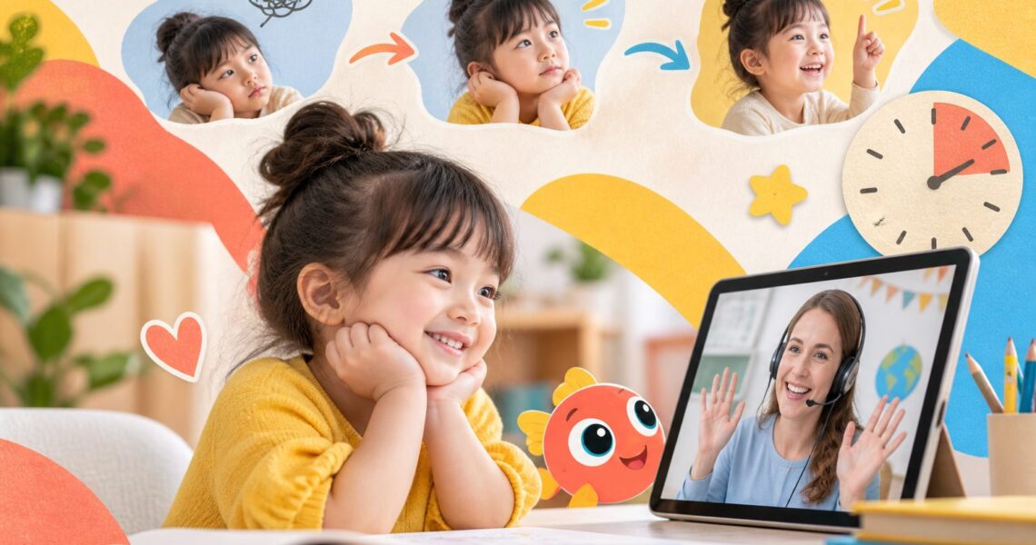 孩子外教课注意力只能集中几分钟？按年龄判断和调整课堂节奏