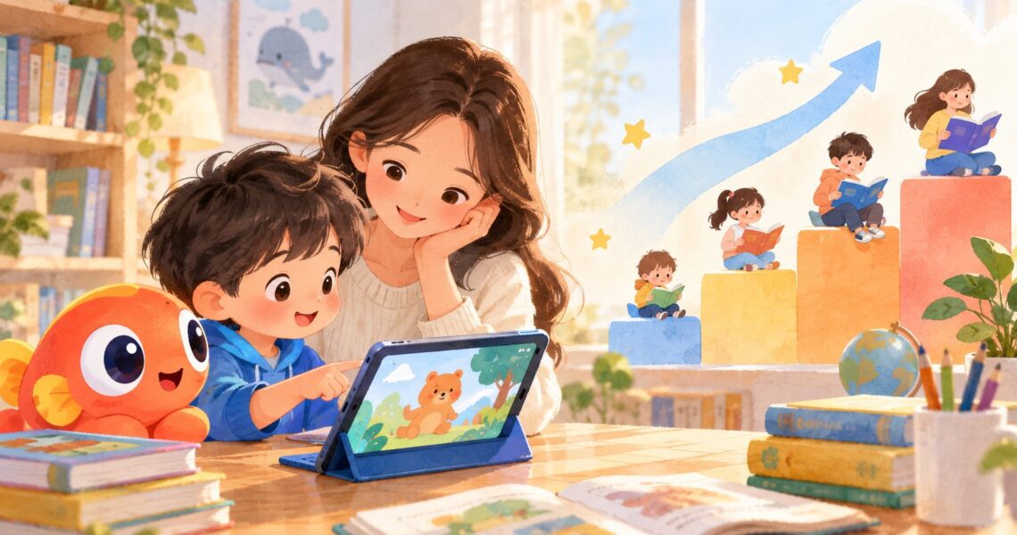 蓝思值分级标准表:3-12岁孩子英文阅读难度对照