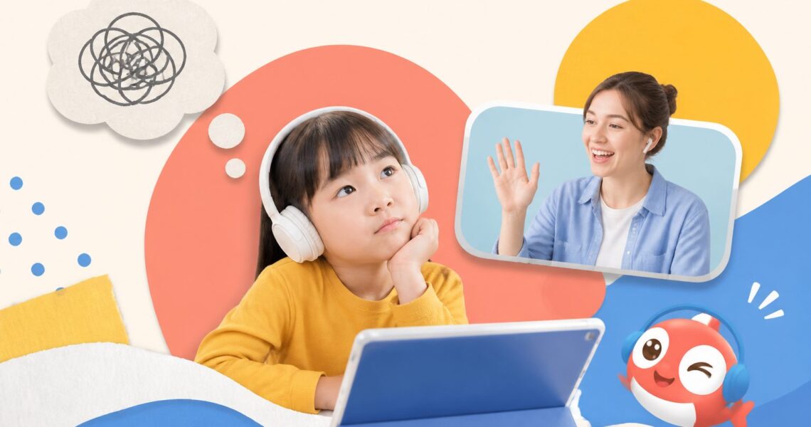 孩子跟外教学英语不开口原因：先诊断卡点再练表达