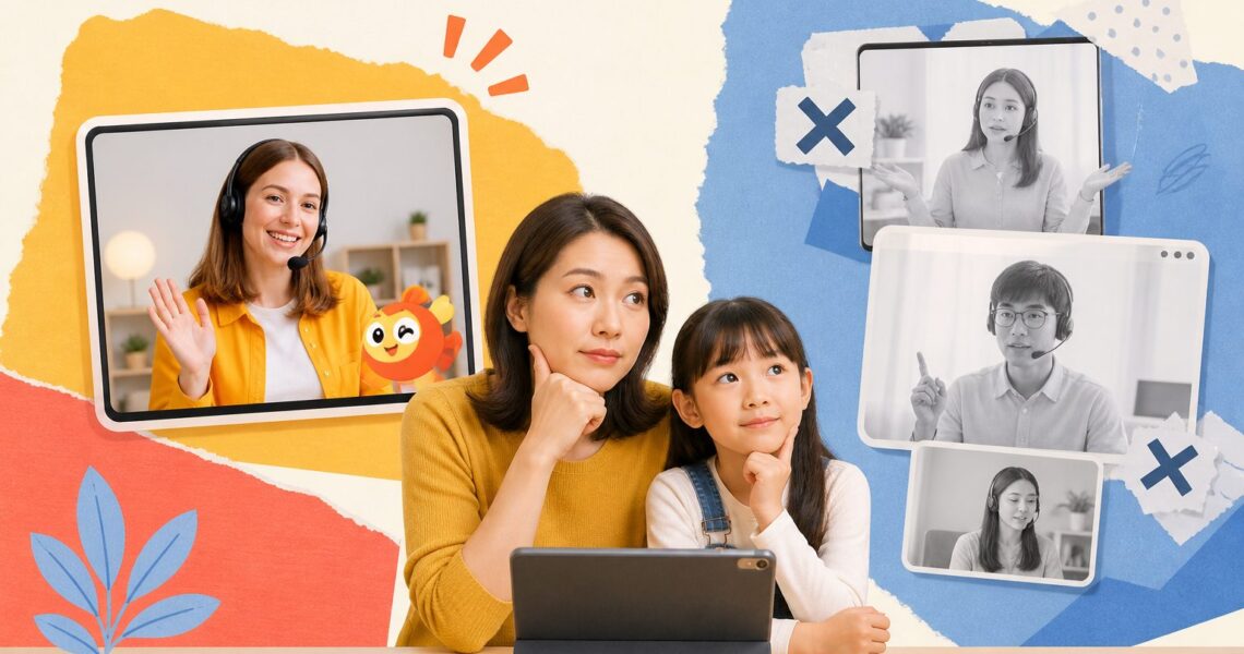 小学生外教一对一平台对比：家长先看这4个判断标准