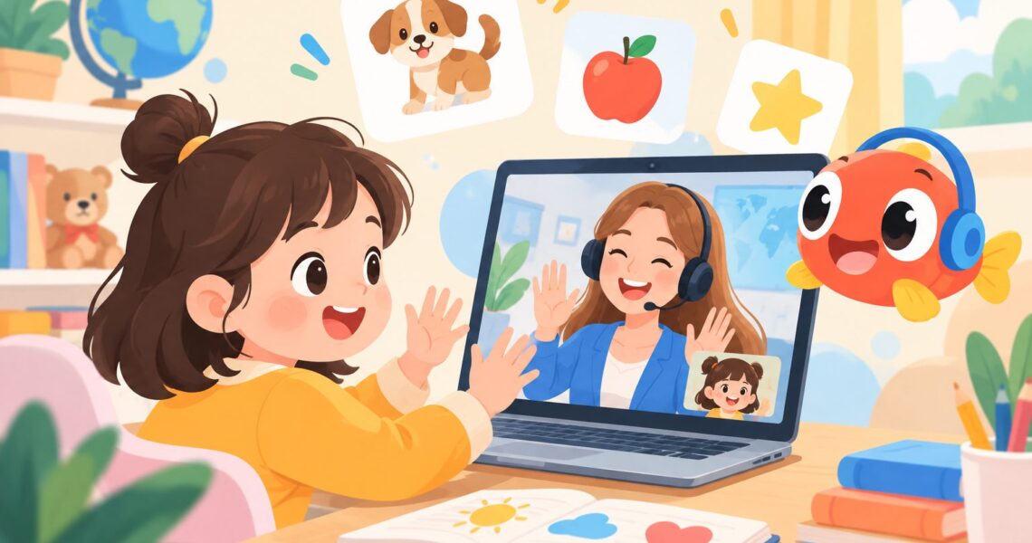 在线外教课互动游戏有哪些?按年龄选对玩法,让孩子真正开口