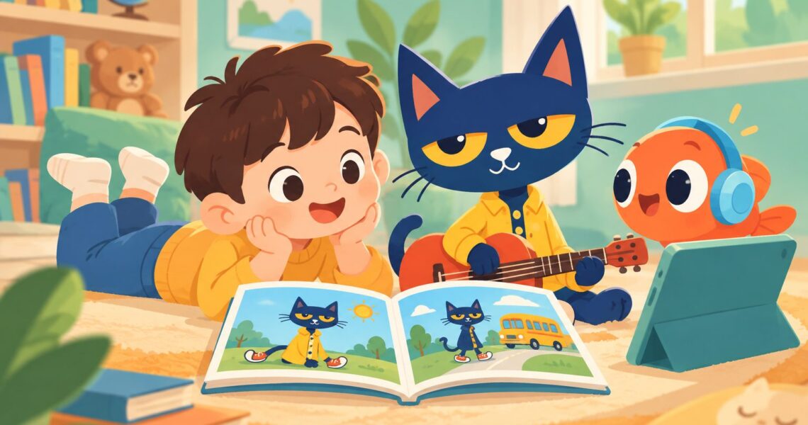 Pete the Cat英文绘本蓝思值适合几年级