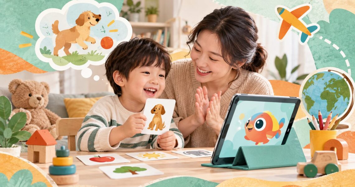 5岁孩子英语启蒙活动:8个在家就能玩的亲子游戏