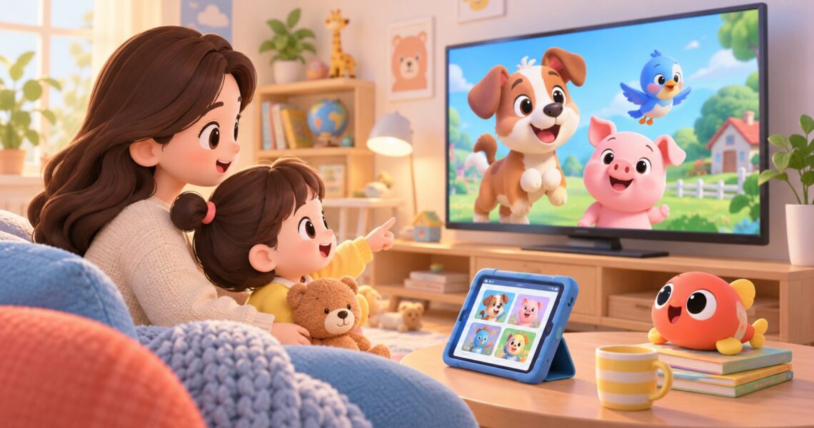 适合3岁孩子的英语动画:5部低幼原版片单与亲子观看方法