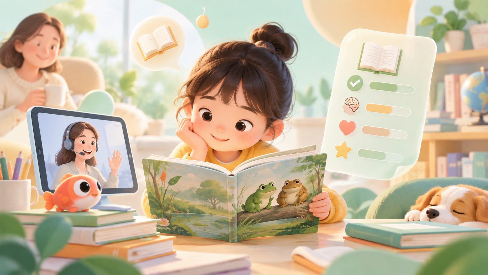 孩子自主阅读桥梁书的专注场景与选书标准评估