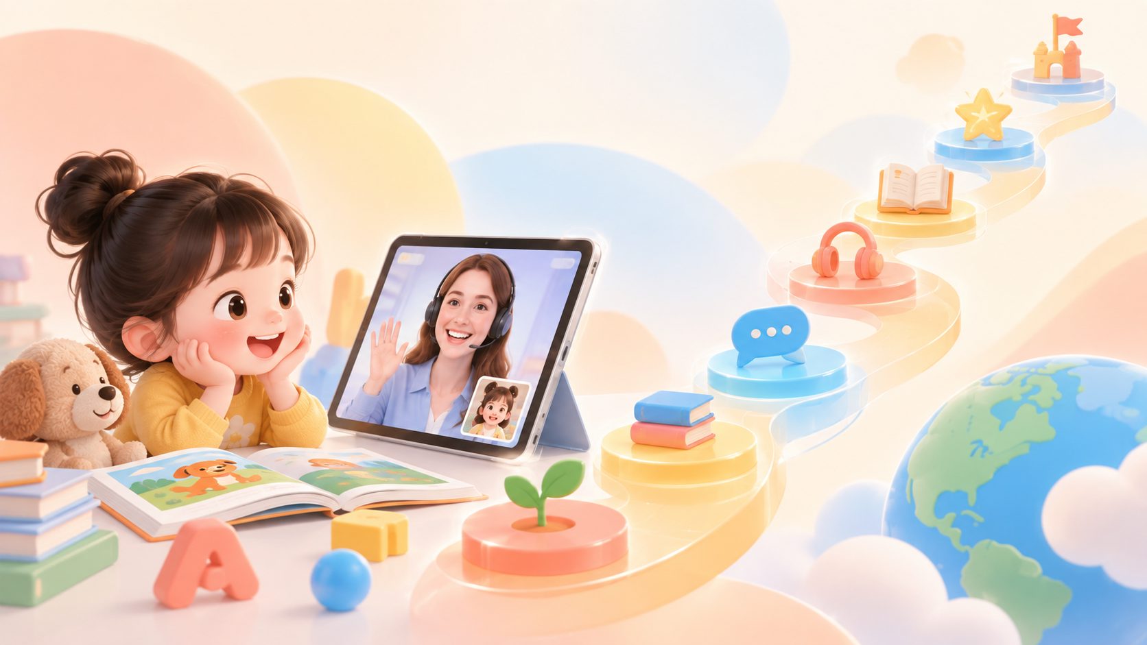 4岁孩子英语启蒙计划的12周路线图