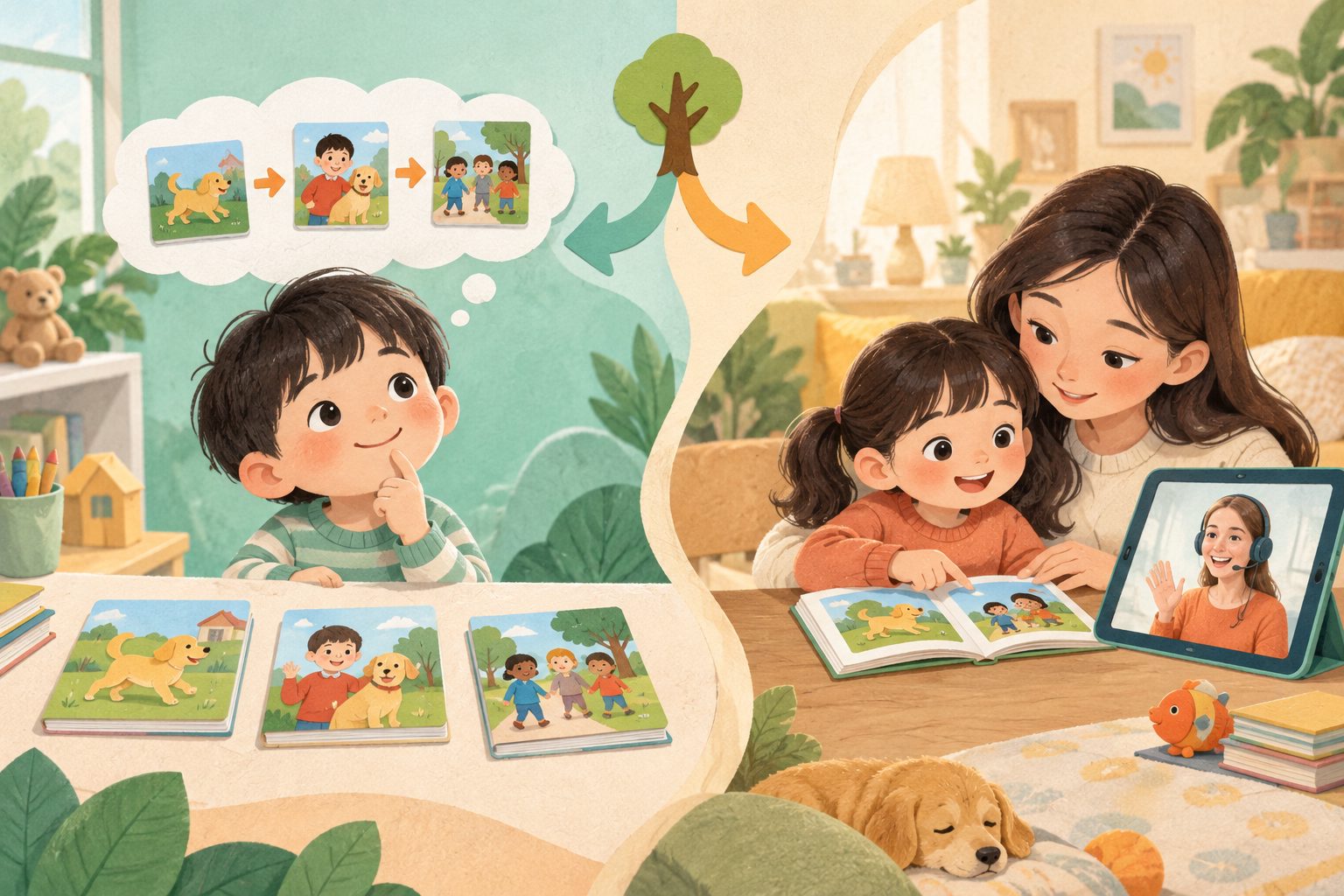 牛津树1-3级怎么选:3-6岁孩子分级阅读起点判断图