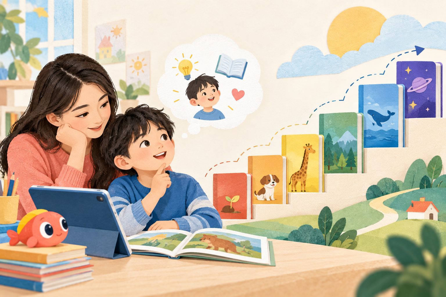 RAZ从哪个级别开始读的家庭定级示意图