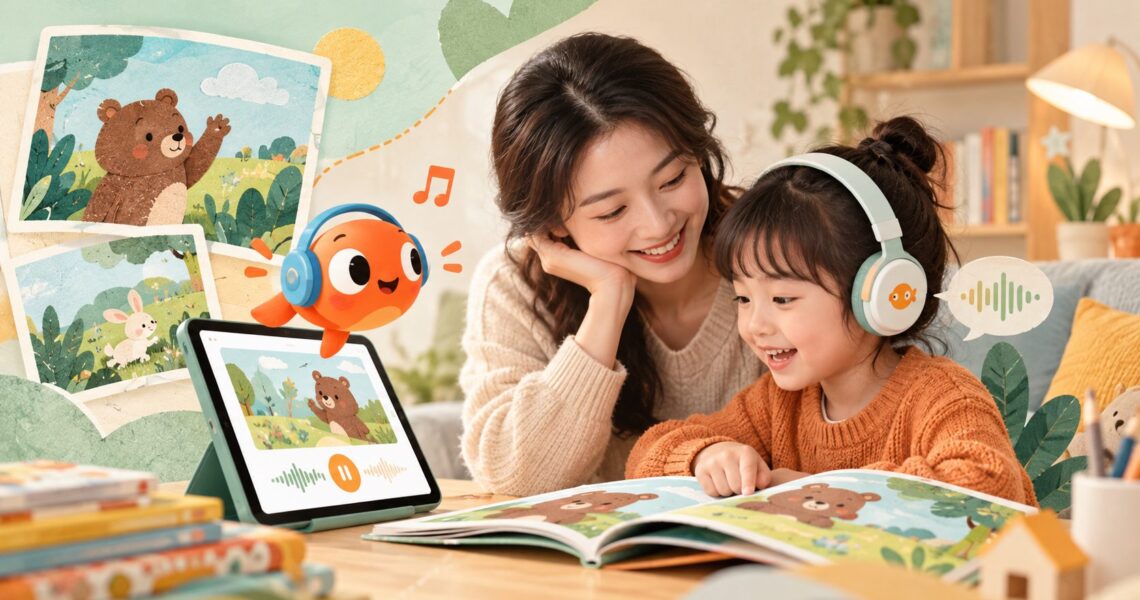 妈妈英语不好怎样用绘本音频带读:分级阅读家庭实操法
