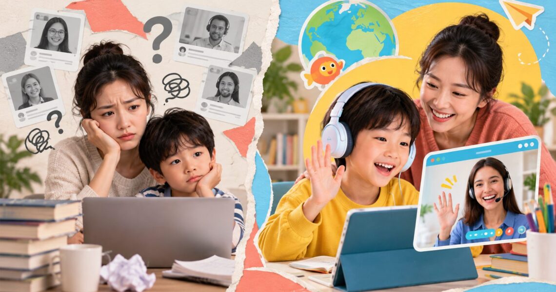 零基础高性价比在线英语一对一怎么选?家长避坑指南与科学选课法