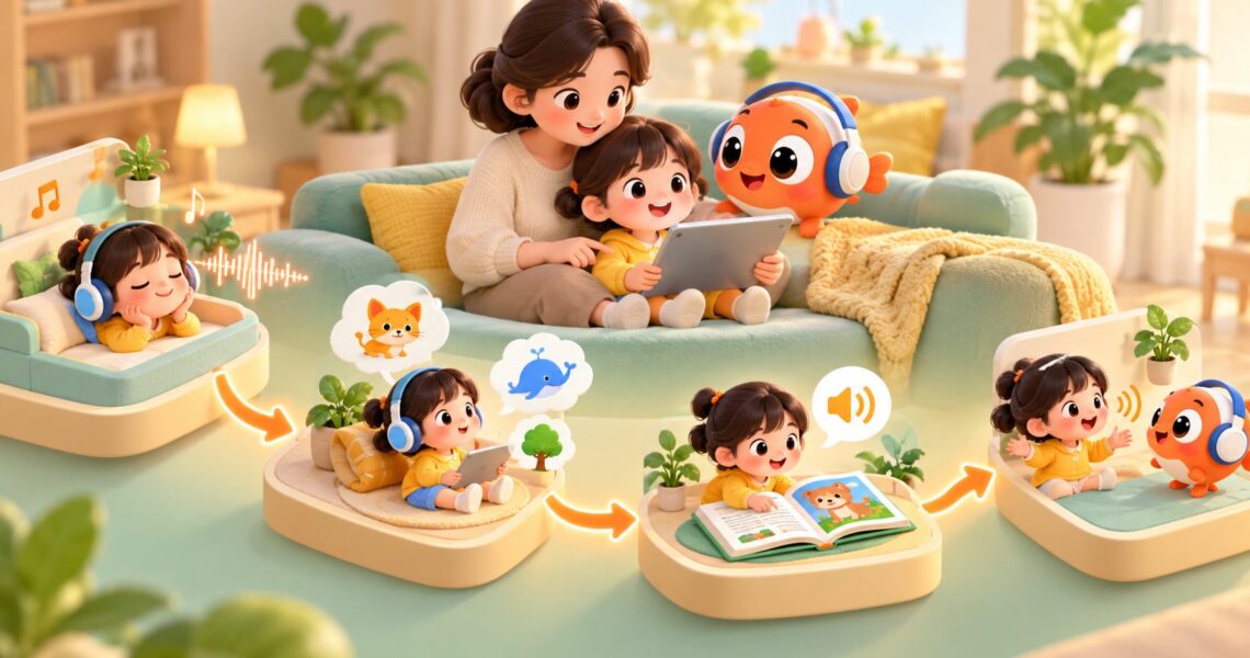 父母不会英语怎么利用音频做英语启蒙