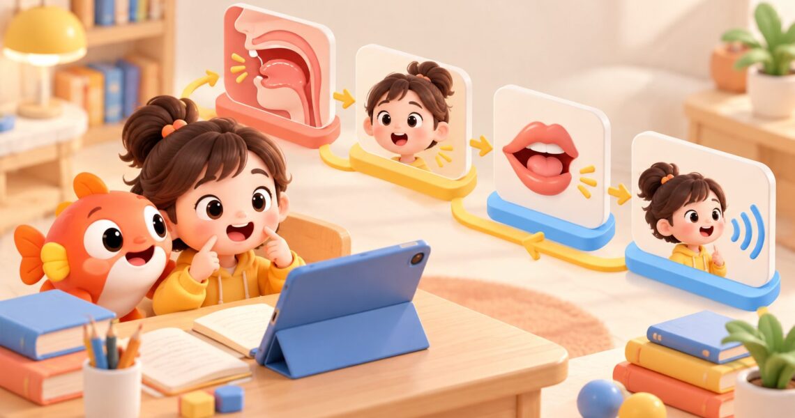 孩子英语发音不准舌位怎么纠正:常见音标与练习步骤