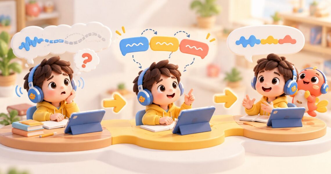 听英语长句子记不住后半句怎么办？用意群和复述找回完整理解