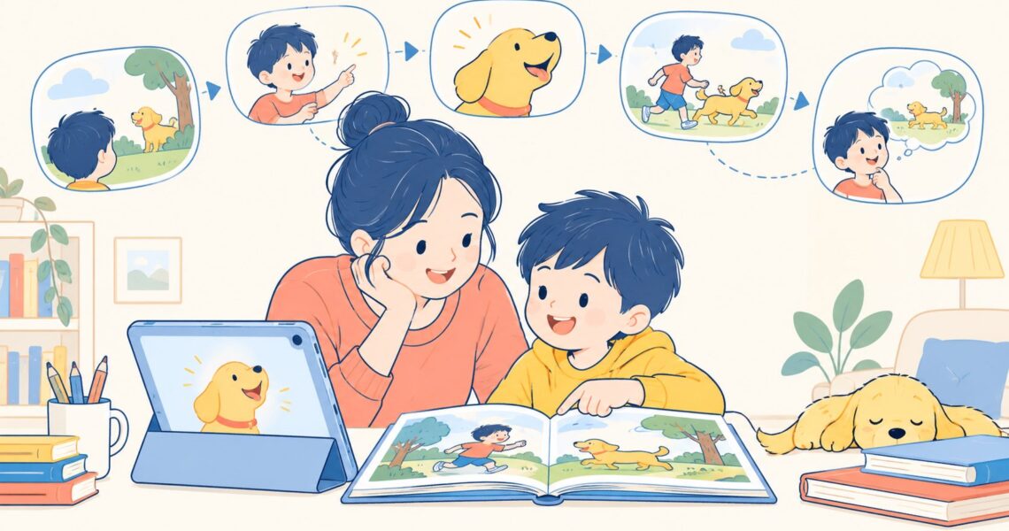 牛津树精读引导家长话术：从看图到复述的五层提问法