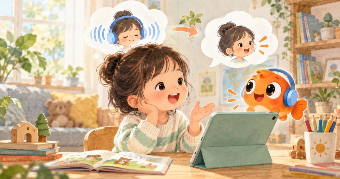 5岁孩子在家学英语听说训练方法：先听后说的30分钟方案
