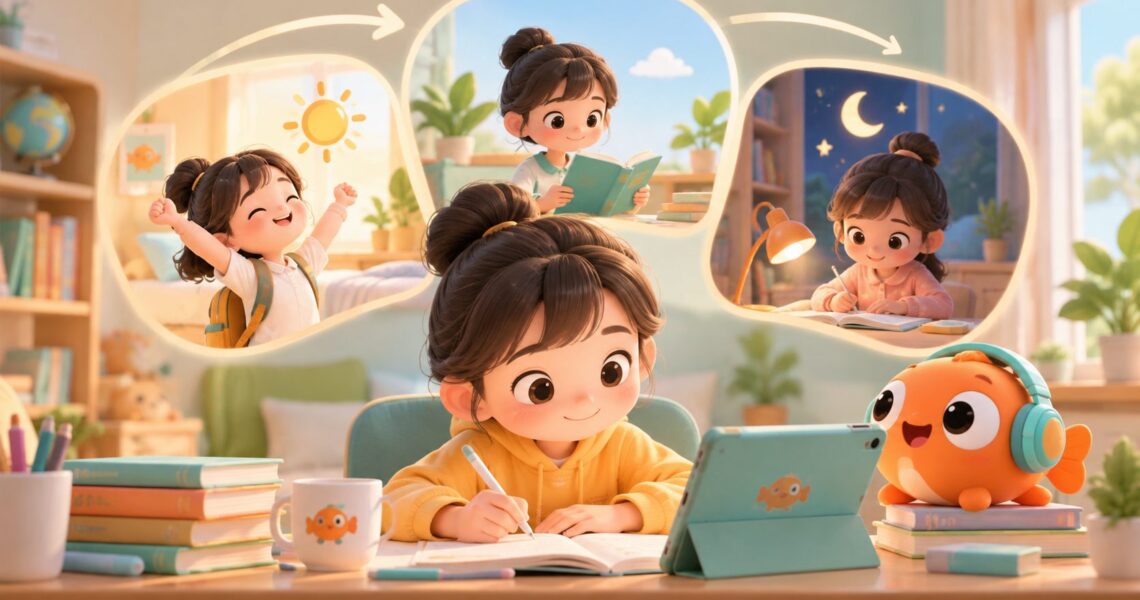 小学生备考PET寒暑假全天时间表：早中晚闭环安排