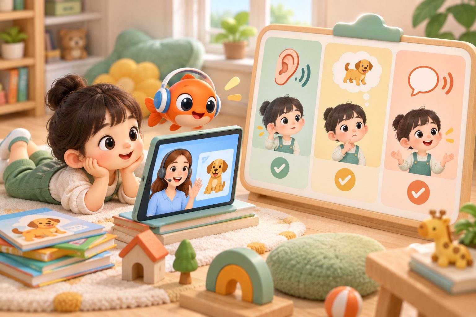 幼儿英语听懂预演迁移三信号观察表