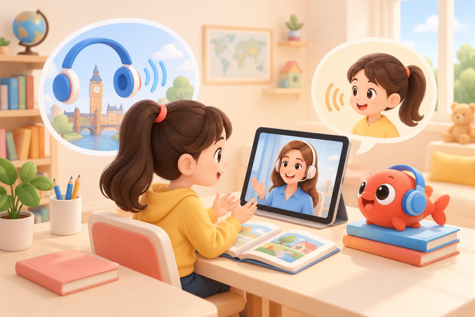 小学生PET听力复述与口语互动训练