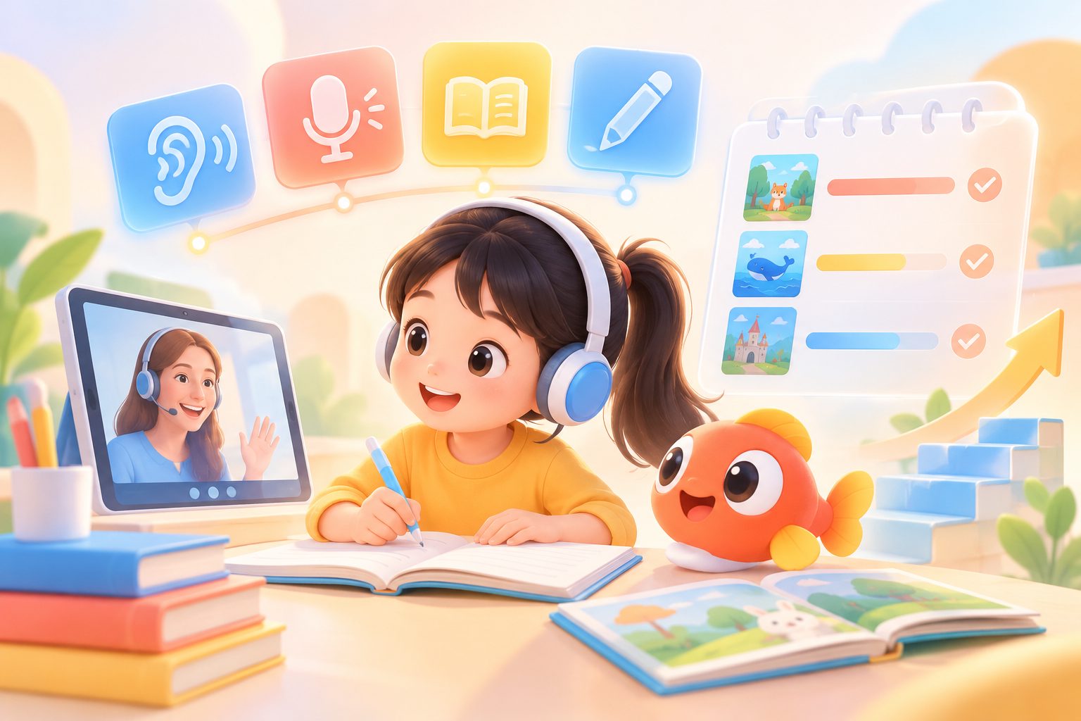 小学英语听说读写训练记录表与分级阅读计划