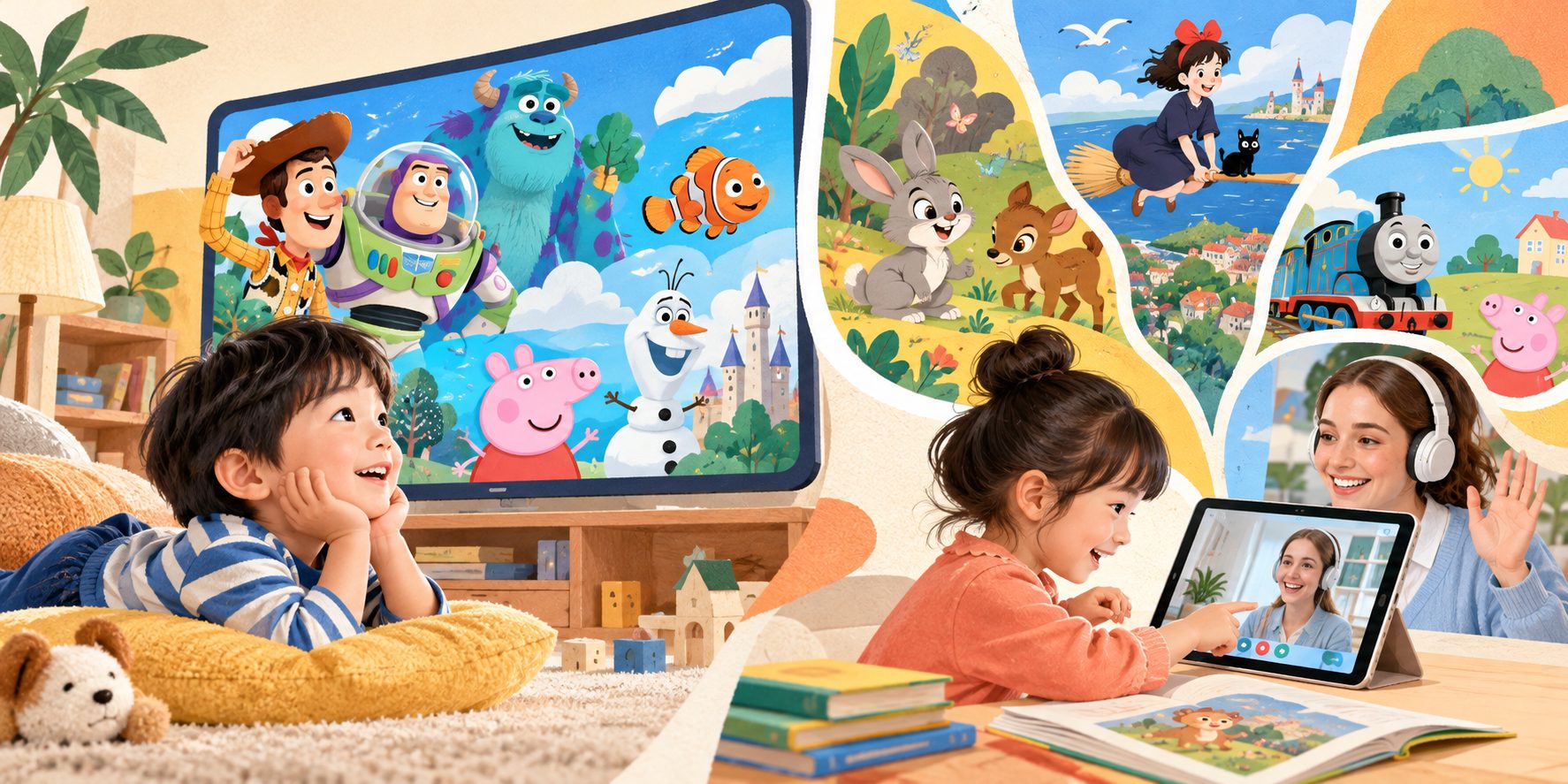 适合学英语的英文动画片推荐:孩子按年龄选择英文动画